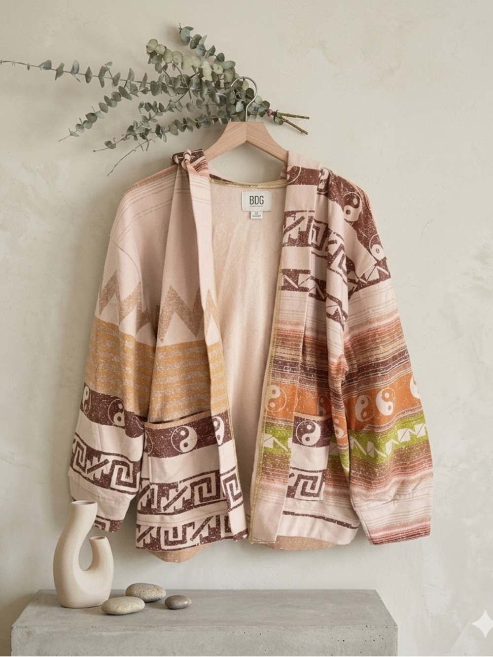 BDG Urban Outfitters Delaney Hooded Cardigan S NWT - Picture 3 of 13